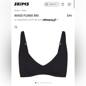 Skims Naked Plunge Bra